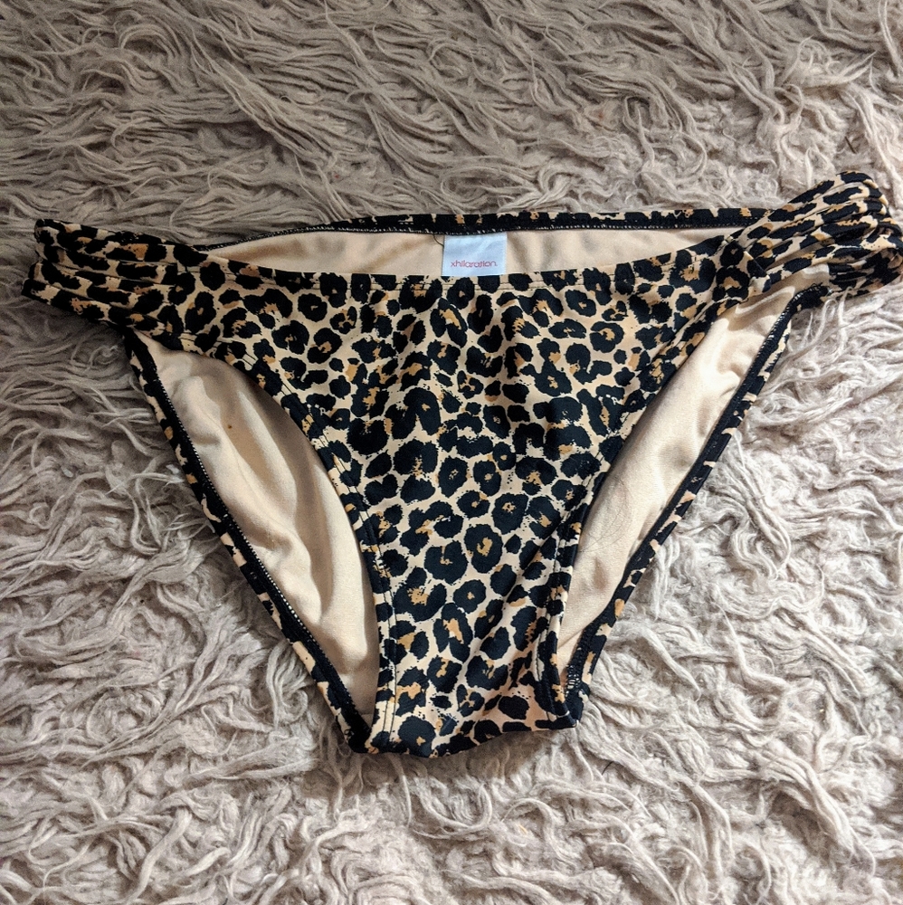 Leopard Print Bikini Bottom